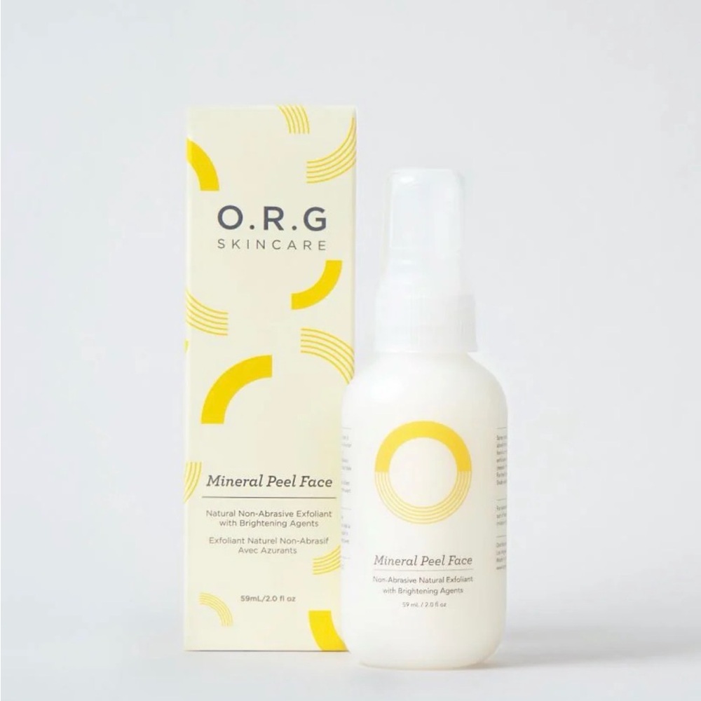Mineral Peel Face - White and Yellow